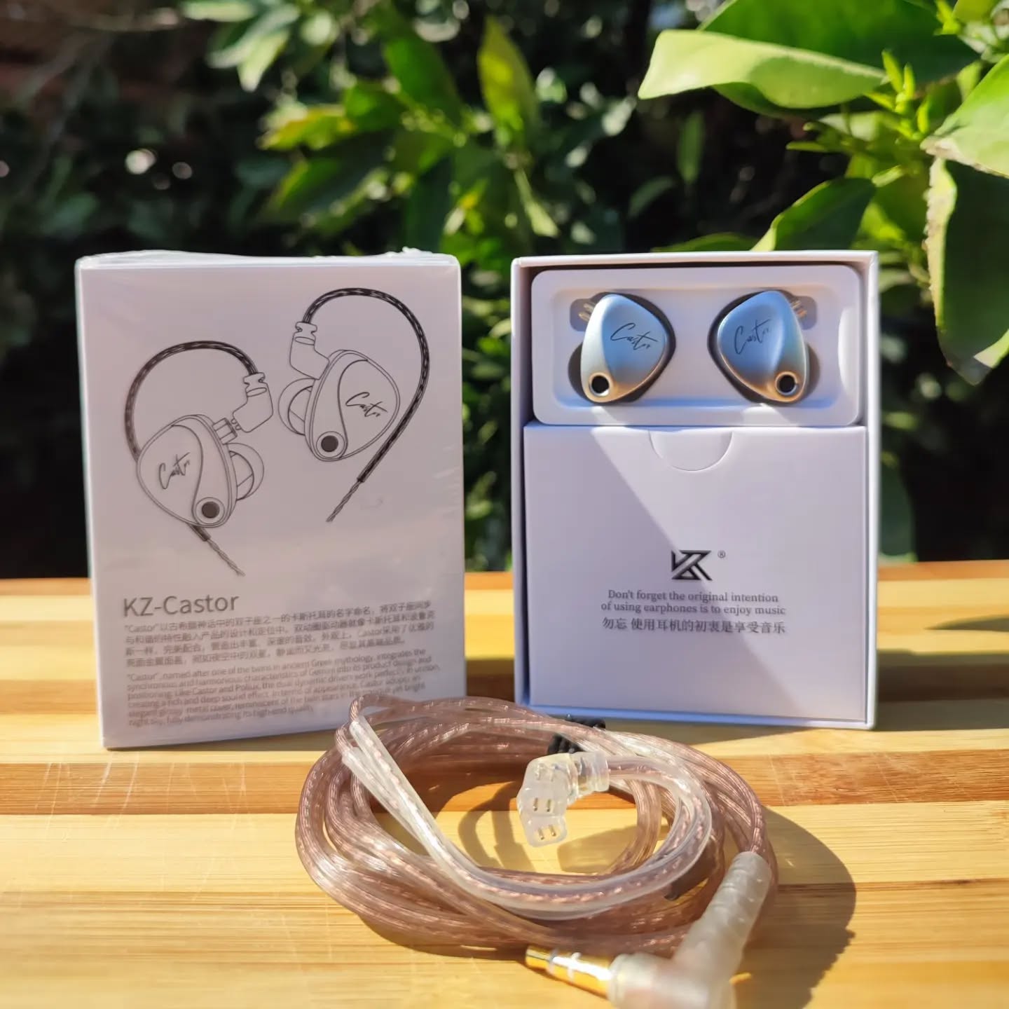 Audífonos KZ CASTOR BASS